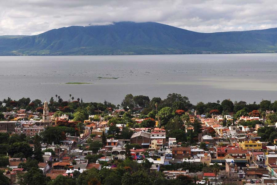 View of Ajijic, Mexico and Lake View of Ajijic, Mexico and Lake